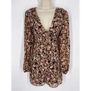 NastyGal floral Romper (B37)